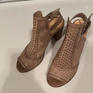Piampiani  Open Toe Booties Shoes  size 9.5/40